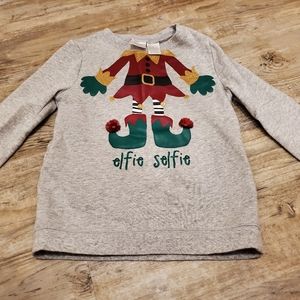 💜Elfie selfie sweater